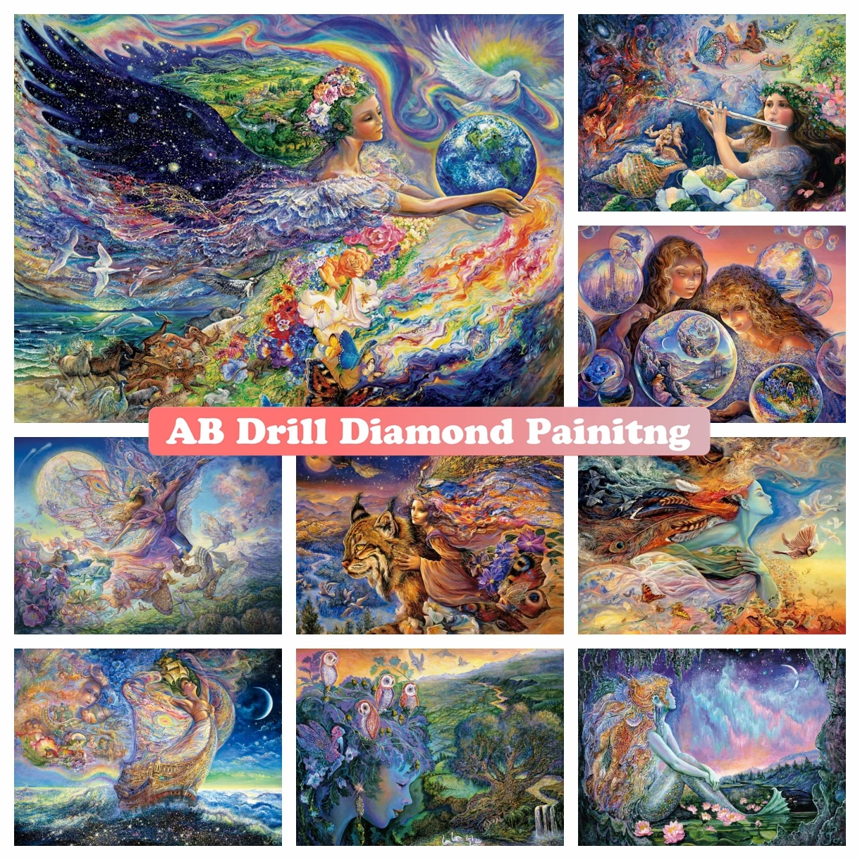 

Волшебный пейзаж скандинавский стиль фантазия 5D DIY AB алмазная живопись Сказочный миф искусство мозаика вышивка крестиком Стразы Новые поступления