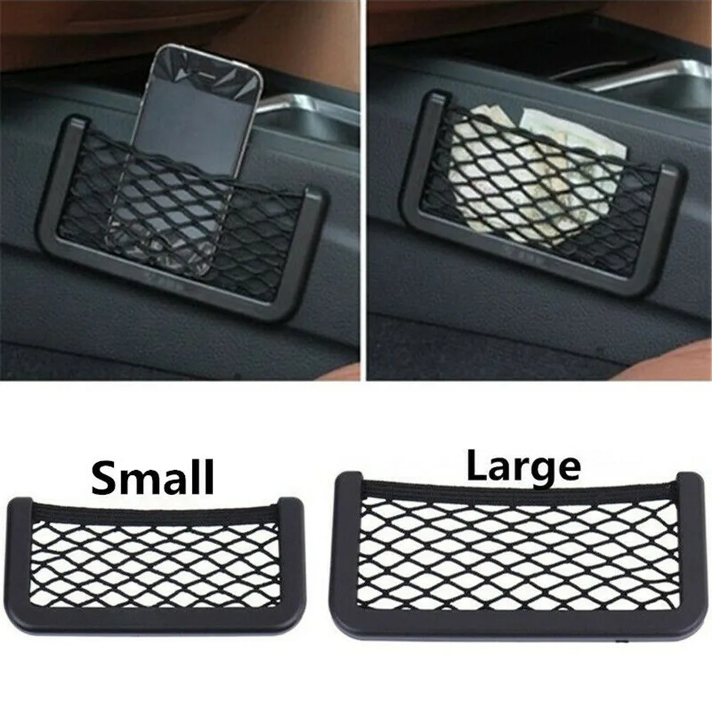Elastic Storage Net Mesh Nylon Parts ABS Accessories Pockets Practical