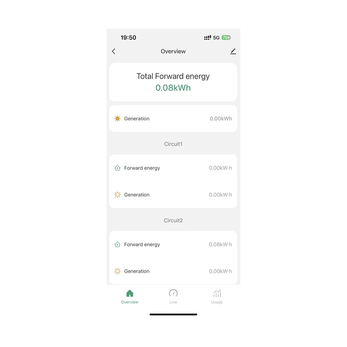 

Tuya Smart Life WiFi Energy Meter 80A with CT Clamp KWh Power Consumption Monitor Electricity Statistics, 2 CT