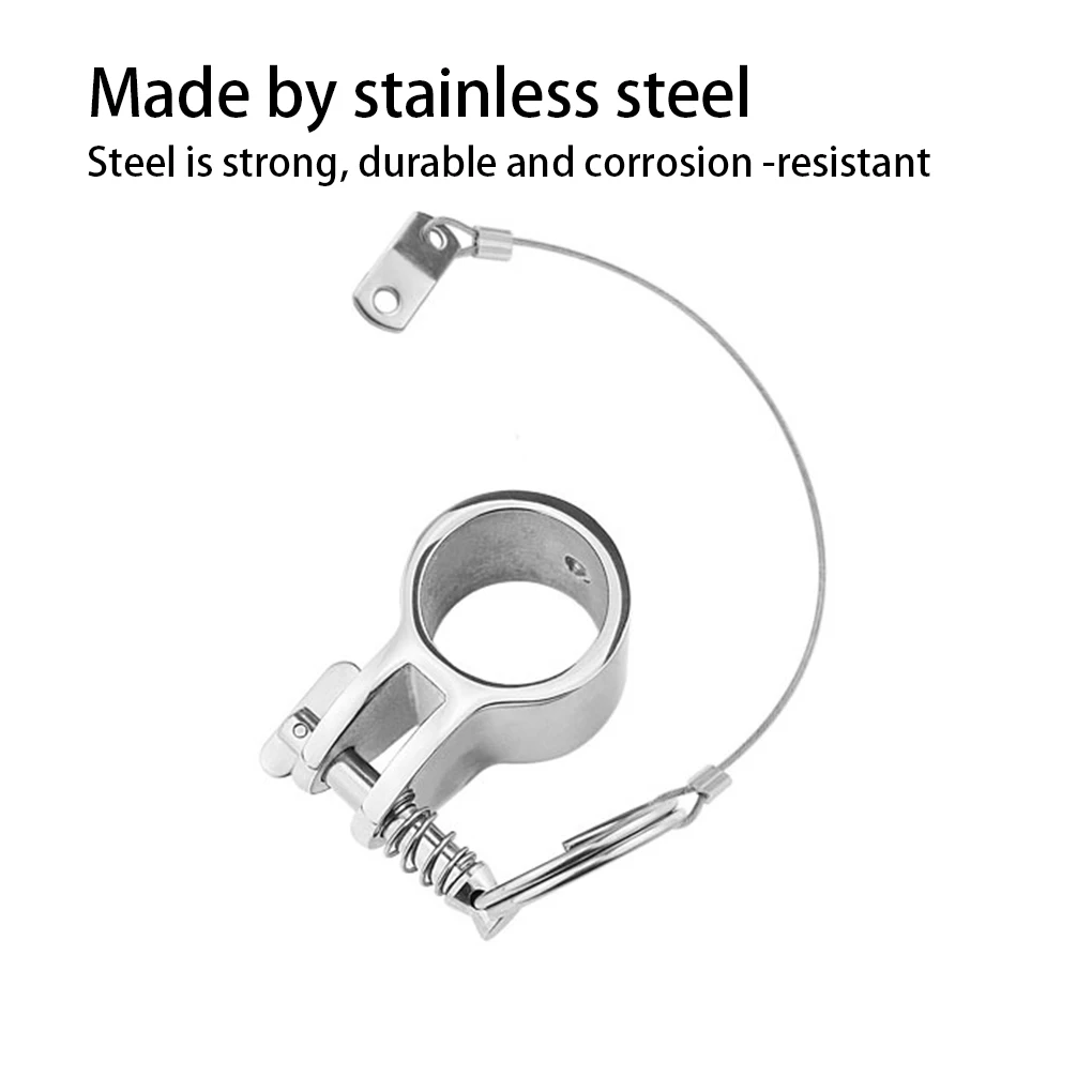 

Jaw Slide Clamp Quick Release Pin Lanyard Boat Access Connect Supplies Part Hardware Supplies 316 Stainless Steel