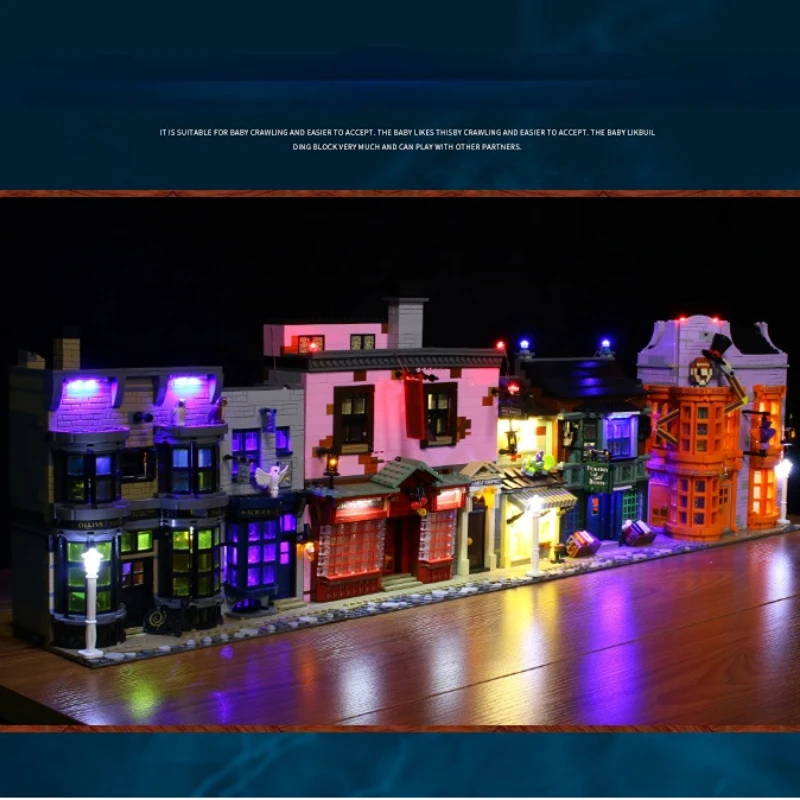LED Light Kit for 75978 Building Blocks Set (NOT Include the Model) Bricks Toys for Children