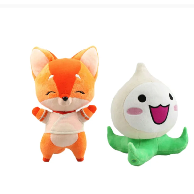 

Милая плюшевая игрушка Кирико, лиса, 2 шт., плюшевая кукла, мультяшная игровая фигурка, мягкие игрушки-животные, милая очаровательная кукла-л...