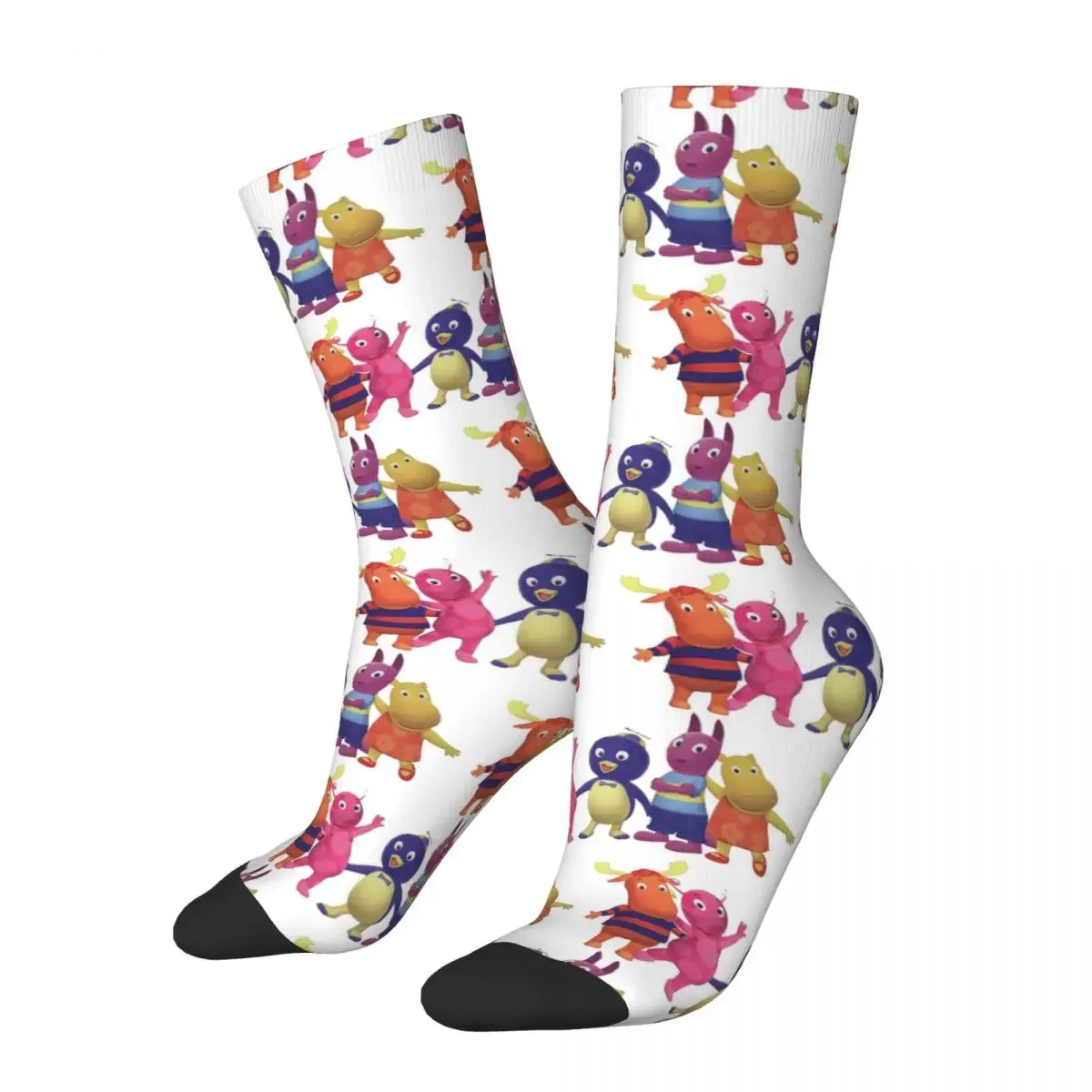Носки Backyardigans Супермягкие чулки в стиле Харадзюку всесезонные длинные носки
