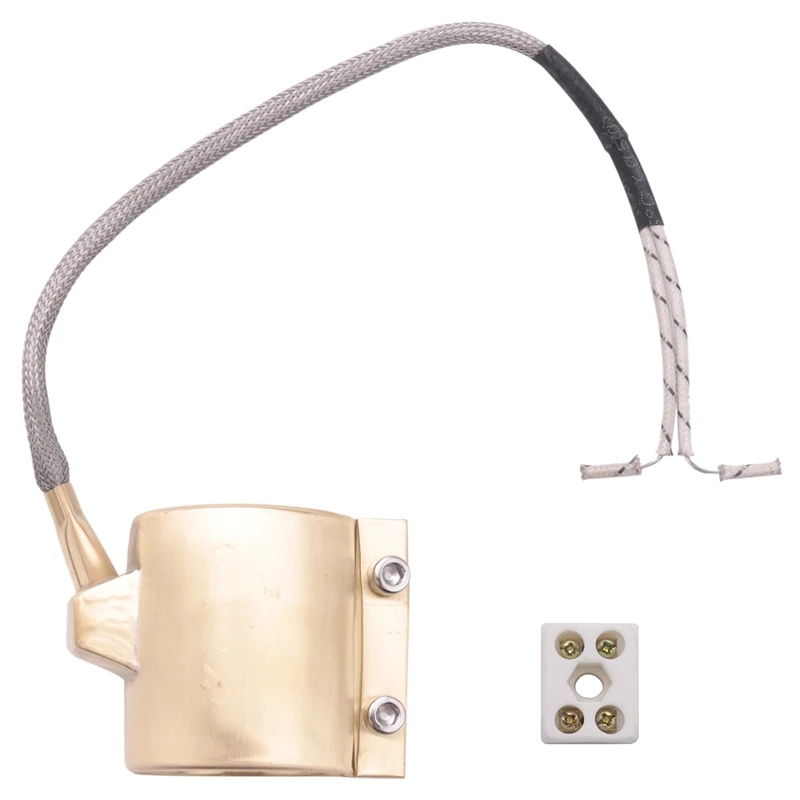 

42X50mm 220V 280W Electric Copper Barrel Brass Band Heater For Extruder