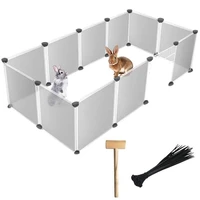 cat cage large indoor diy design pet home small animal house detachable plastic pet playpen portable small animal cage outdoor