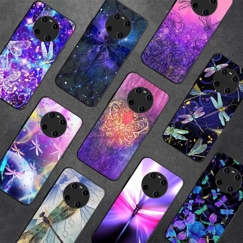 

Dragonfly Animal Art Phone Case For Huawei Y 5 Y62019 Y52018 Y92019 Luxury funda case for 9prime2019