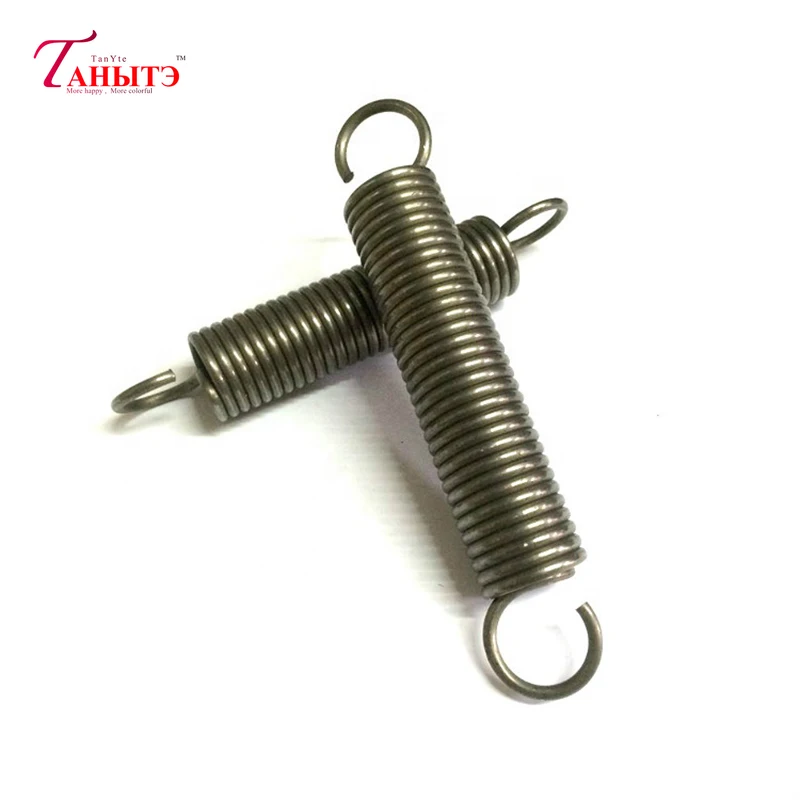 

304 Stainless Practical Steel Dual Hook Factory Outlet Spring Hardware Accessorie Wire Dia Length 10-50Mm Dia 0.3Mm