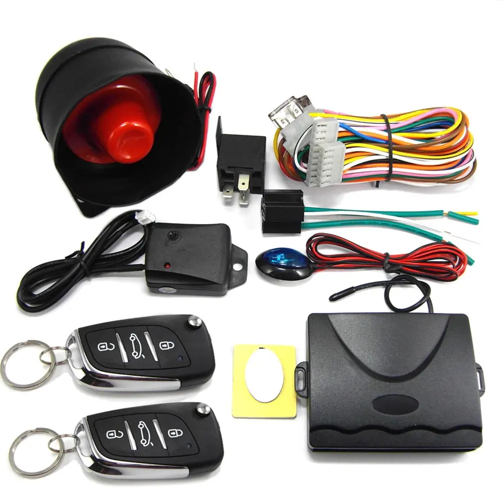 

Односторонняя Автомобильная сигнализация CHADWICK 802B-8175 с сиреной для автомобиля постоянного тока 12 В с системой центрального замка двери