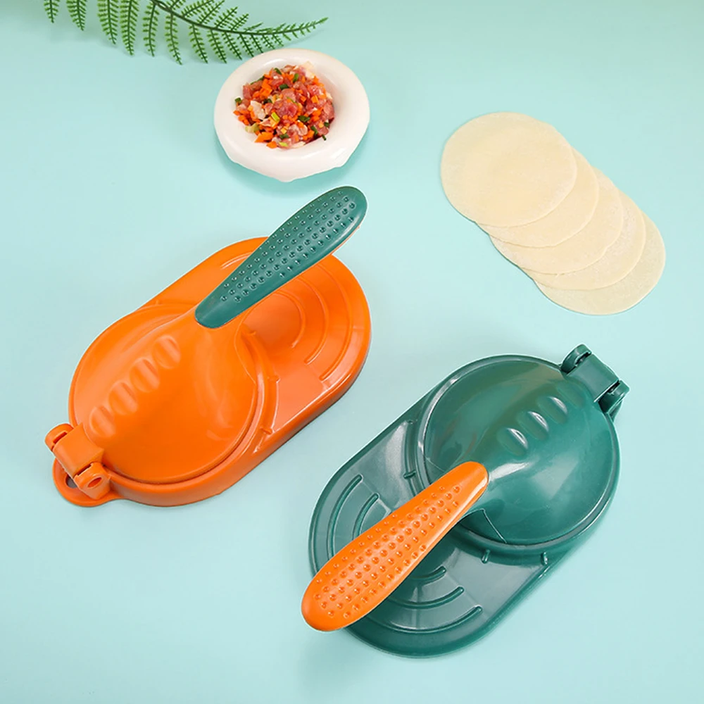 

Press Dumpling Wrapper Artifact Diy Dumpling Maker Wrapper Making Plastic Mold Dough Pressing Tool Kitchen Baking Accessories