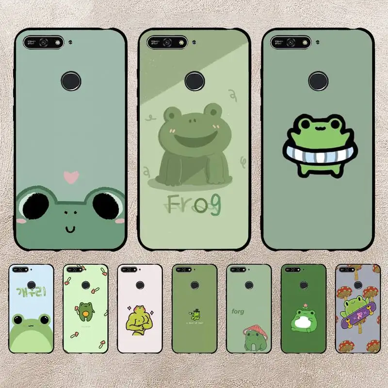 

Funny The Frog Cute Cartoon Phone Case For Xiaomi 11 10 12Spro A2 A2lite A1 9 9SE 8Lite 8explorer F1 Poco 12S Ultra Cove