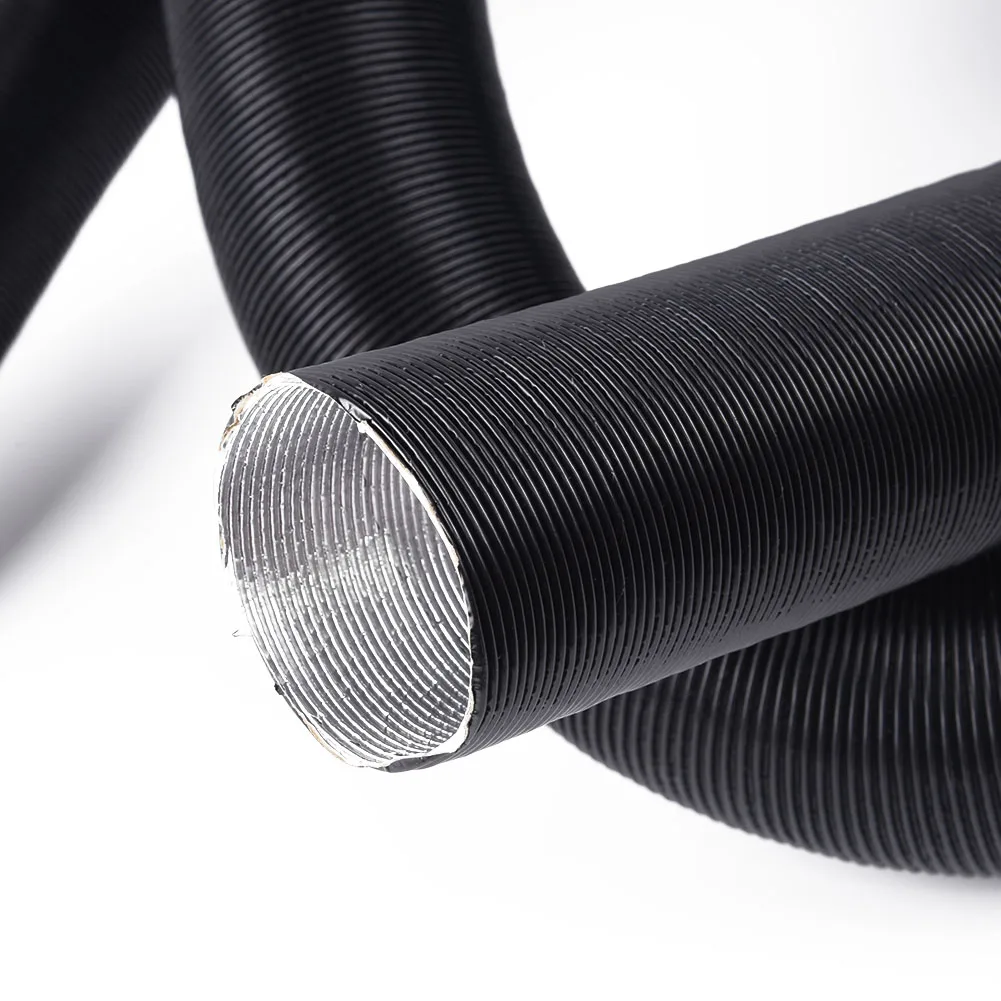 

Conditioning Heater Duct Diesel Ducting Hot Paking Pipe Aluminum foil Auto Car Conditioner Warm 1pc 42mm Black