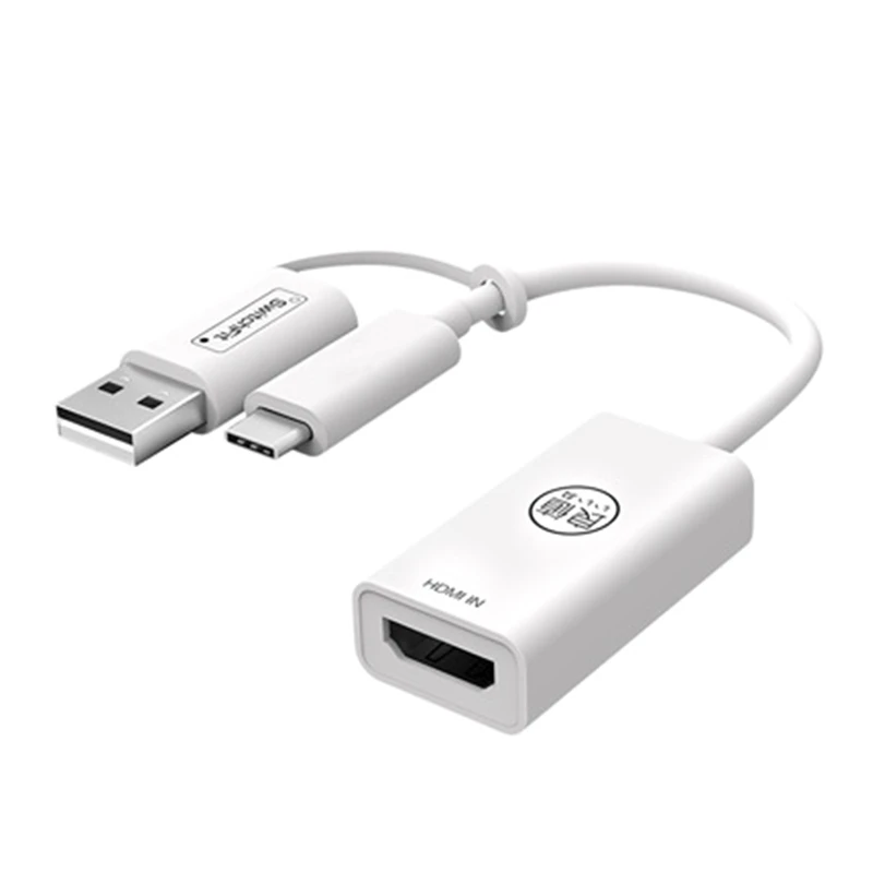 

Multifunction USB/Type-C 2in1 Vedio Capture Card USB to HDMI-compatible Capture DXAC