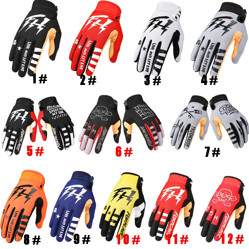 

2022 FOXPLAST Touch Screen MX Dirt Bike Glove MTB Motocross Gloves BMX ATV Off Road Motorcycle Top Quality MX Bike Gloves Moto