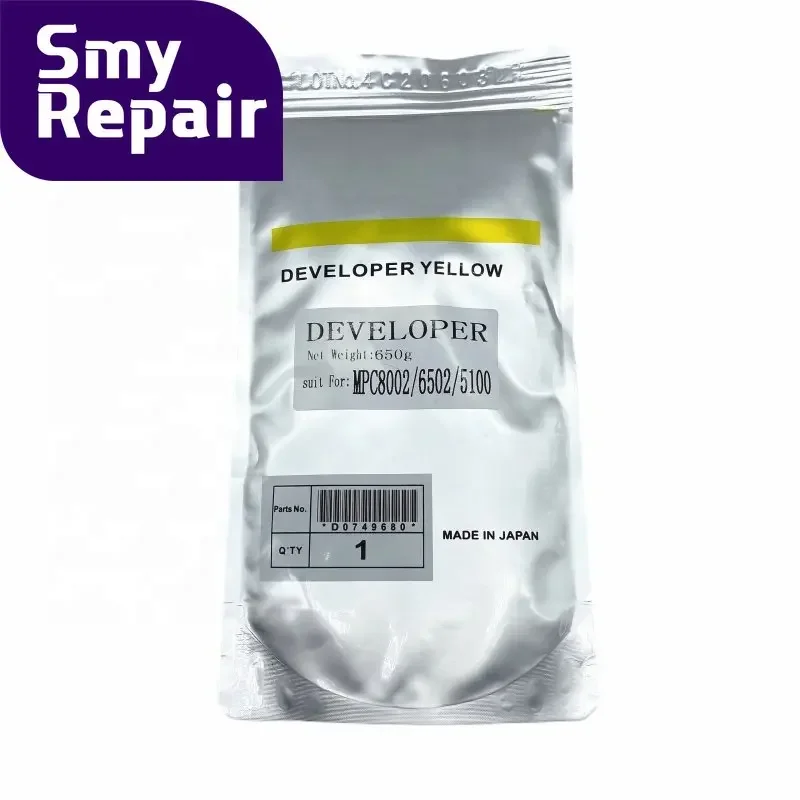 1 шт. 650 г разработчик для ricoh MP C651 C751 C8002 C6502 Pro C5110S 5100S детали копировального