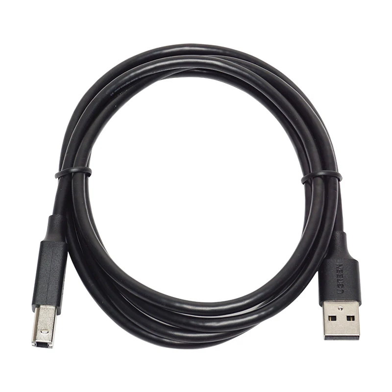 Кабель принтера USB типа A к B, плата управления подключением компьютера, плетеный шнур сканера для факс-машины, длина 1,5 м, 2 м, 3 м, 5 м (art.: 3920caf9767aa) - 3920caf9767aa