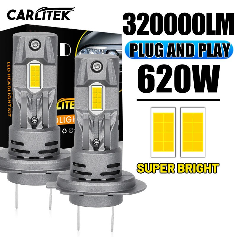 

Лампа Беспроводная для автомобильных фар, 620 Вт, 6500 лм, 7535 к, CSP