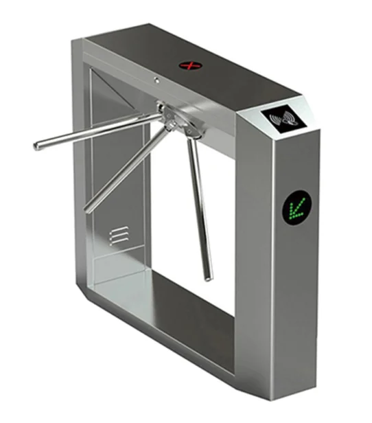 

Secure Passage Portals Semi-automatic Tripod Turnstile With Latest Technology Automatic Barrier Gate Control Access System
