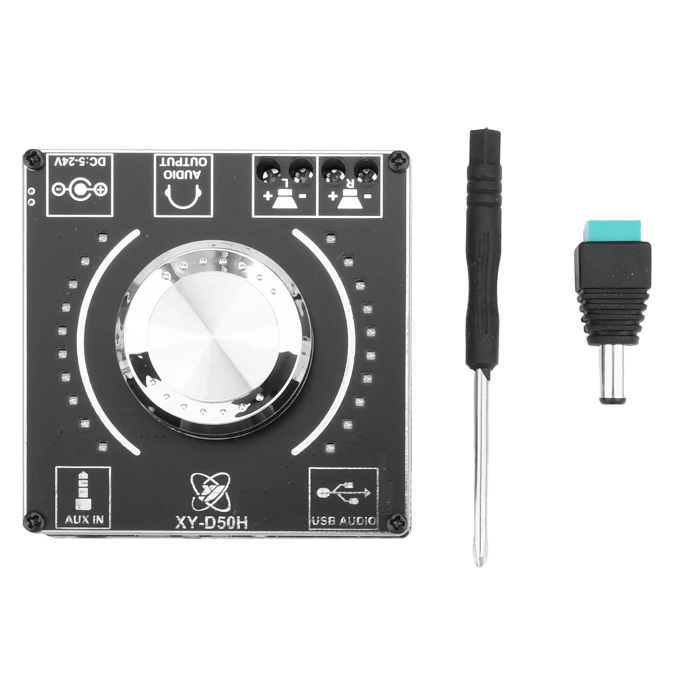 DC5-24V/5A HIFI уровень стерео BT Плата усилителя 50W * 2 AMP усилитель для домашнего