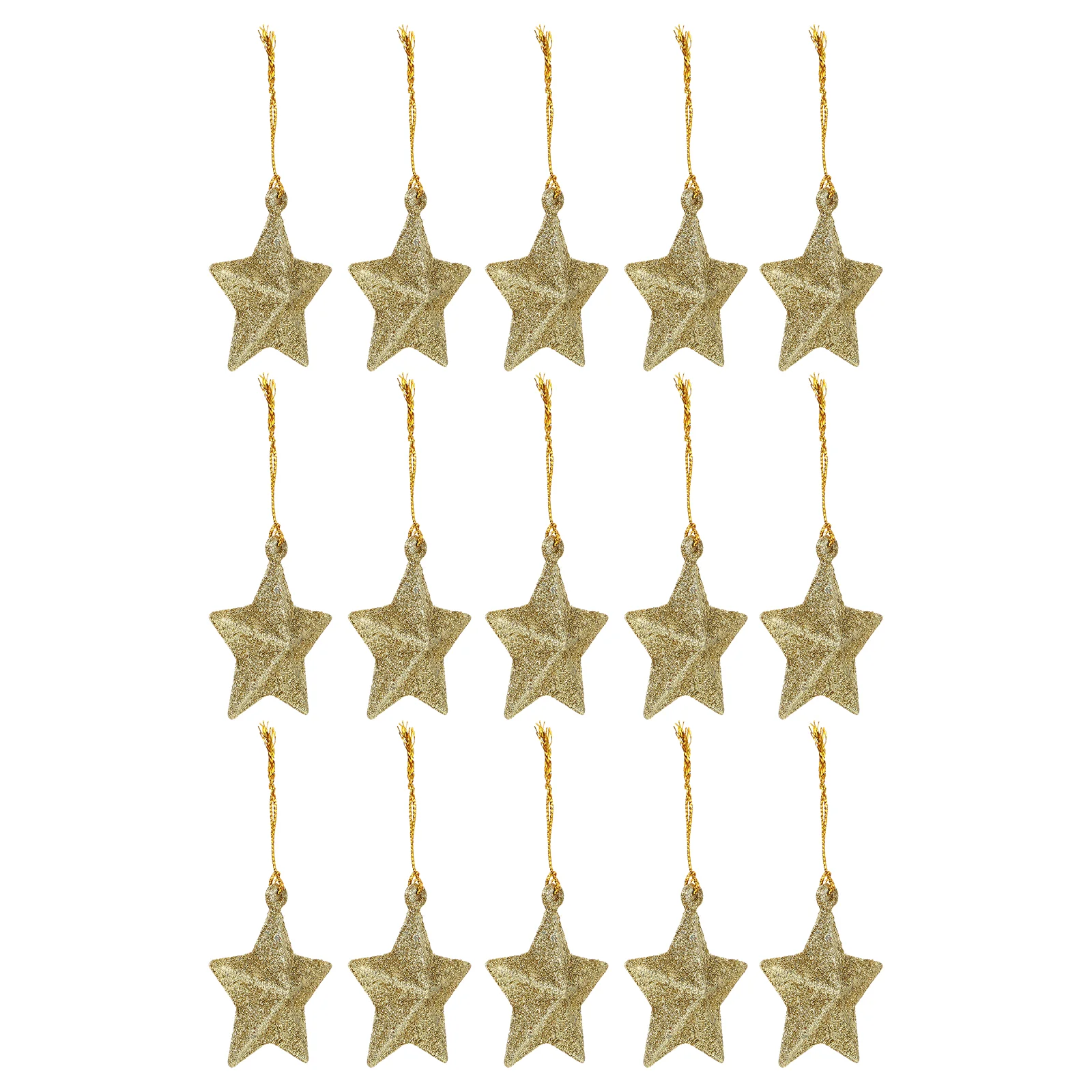 

30 Pcs Self Made Star Garland Decorations Christmas Tree Hanging Pendant Ornaments