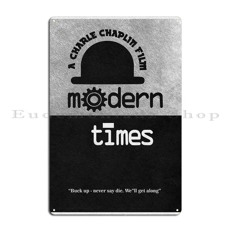 Современный постер с изображением времена металлическая вывеска Настенный