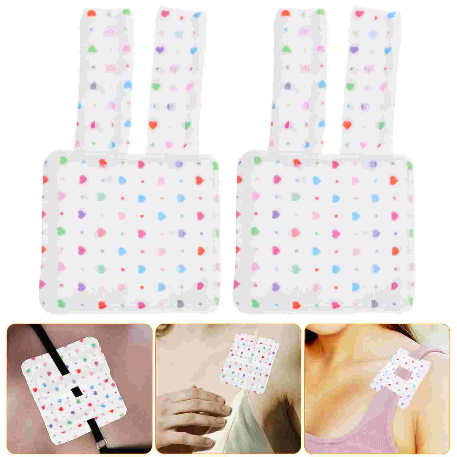 

2 Pcs Post-operative Straps Shoulder Cushion Pacemaker Pillow Protector Pads Port Pillows Cushions The Relief