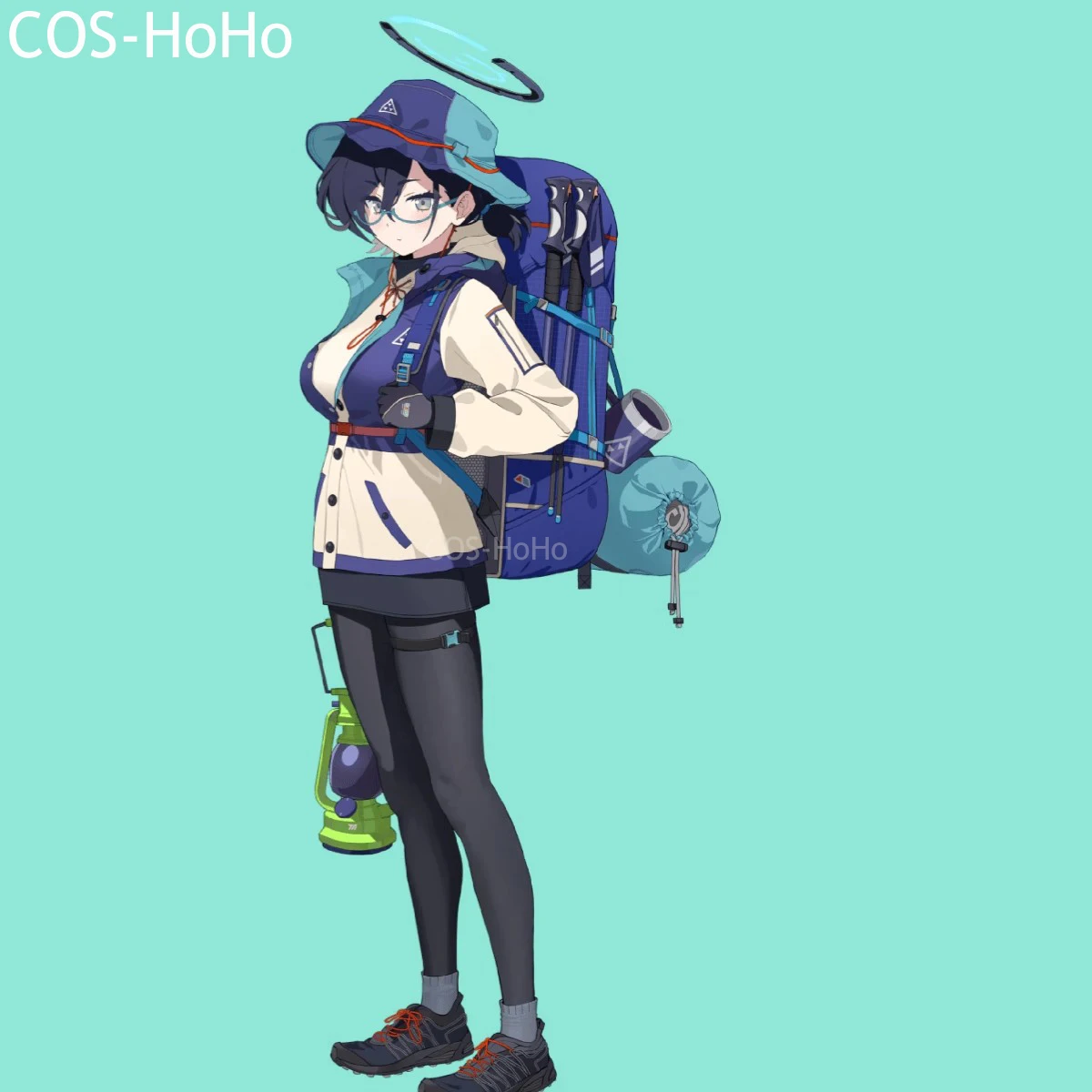 COS-HoHo Blue Archive Kagami Chihiro Повседневная спортивная одежда игровой костюм прекрасная