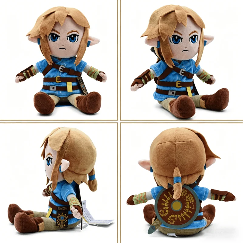 Фото Горячая распродажа: Плюшевые игрушки Zelda Breath of the Wild Tears of the Kingdom – Линк, Принцесса Зельда, Сэнд Сил. Мягкие плюшевые игрушки-подарки. №5