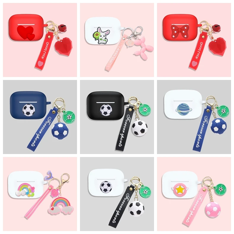 

fundas For HiTune T3 case Cartoon funny Bluetooth Earphones Cover Silicone hearphone box