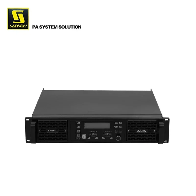D20KQ FP20000Q Sanway 4-канальный усилитель мощности DSP Professional