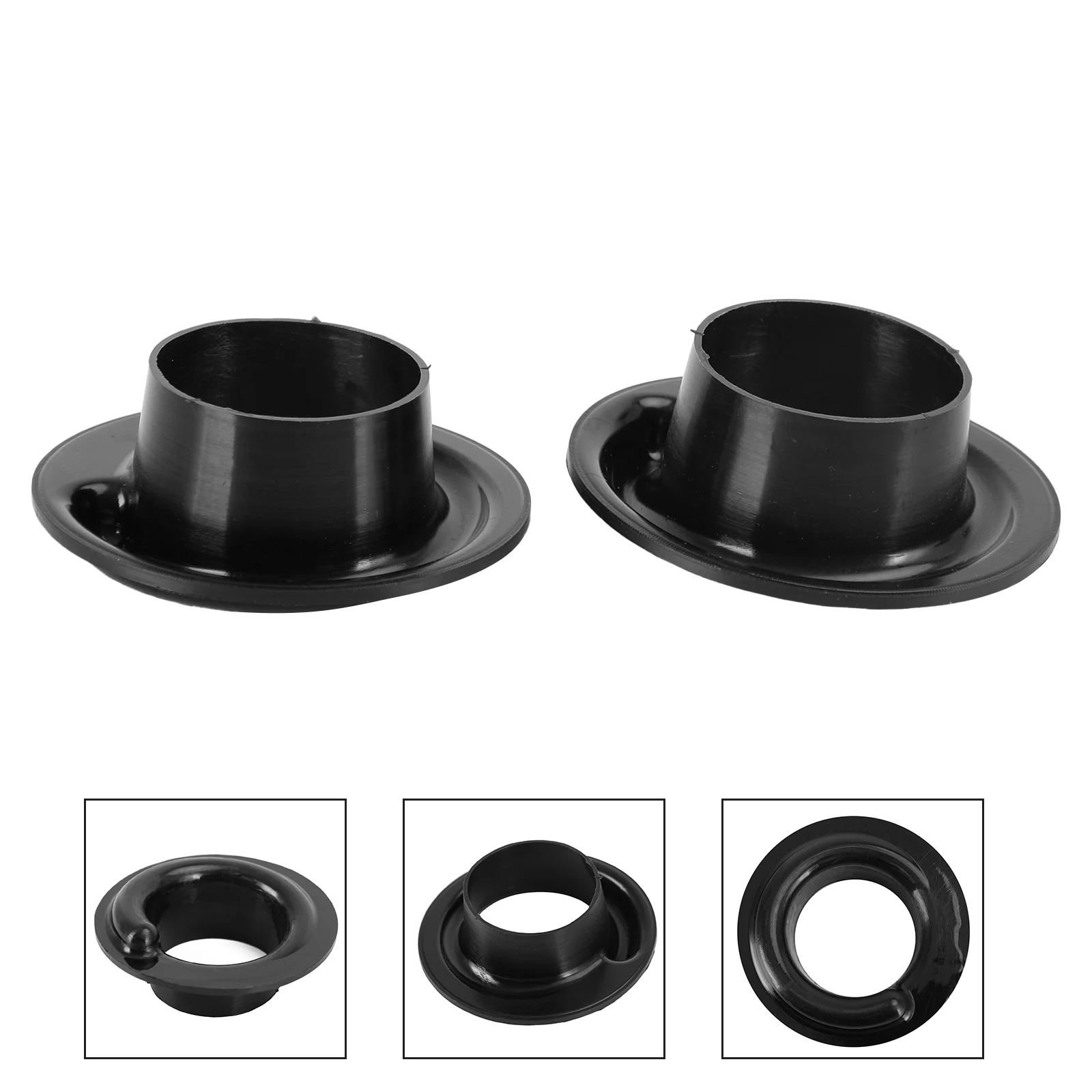 

Areyourshop 2× Cover Bottom Rubber Plate Spring Bottom for Transporter T4 Bus 7D0511143 Car Auto Parts
