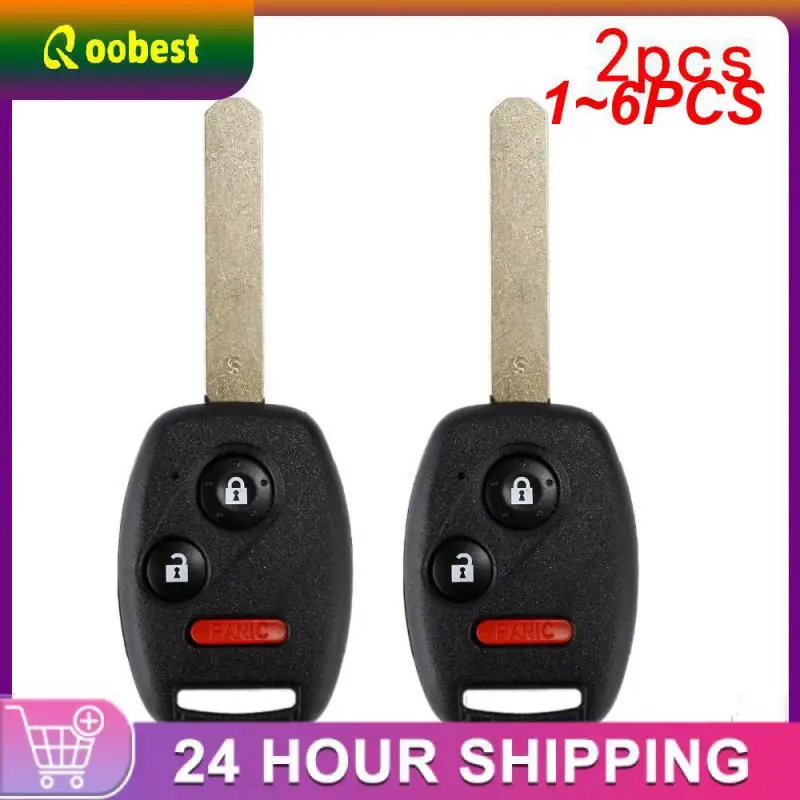 

1~6PCS Replacement Remote Car Key Shell For Honda Accord Civic CRV Insight 2 2+1 3 3+1 4 Buttons Fob Auto Key Case Cover