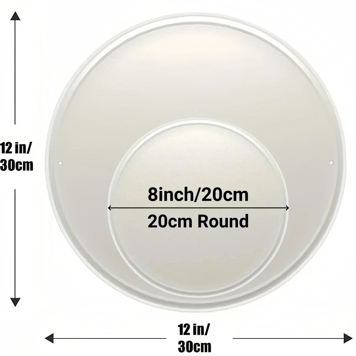 Круглая Металлическая Табличка С Тиснением Милые Декоративные Подвесные