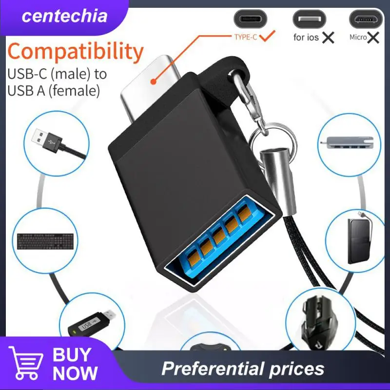 

Portable Type-c To Otg Adapter Flash Disk Adapter Female Converter Female Fast Adapter Otg Adapter Usb 3.0 To Type C Adapter