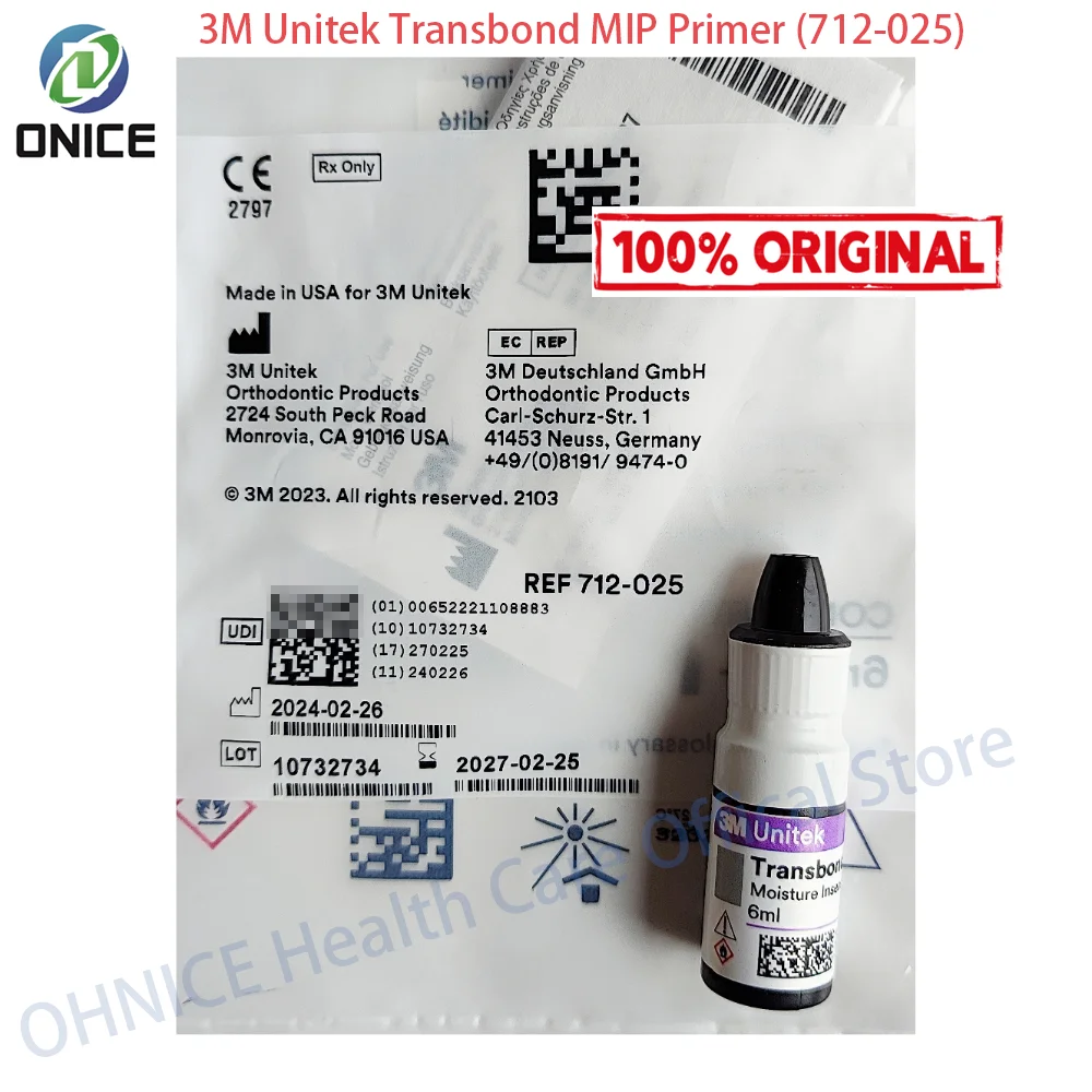 Стоматологические ортодонтические грунтовки 3M трансбондный MIP влагоинзирующий