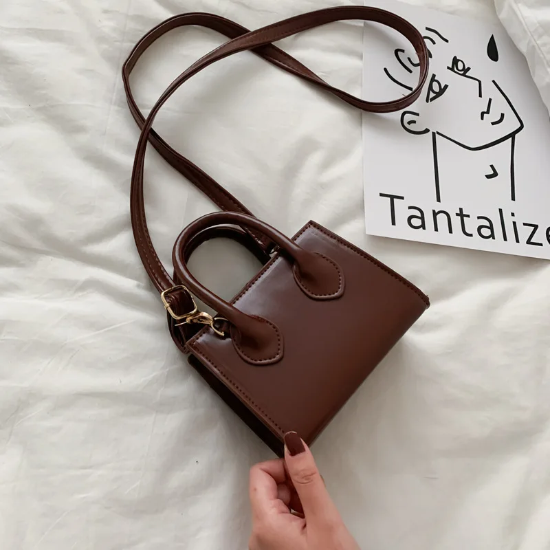 

New Trendy Women's Bag Mini One Shoulder Crossbody INS Versatile Western Style Small Square Bag handbags handbags for women