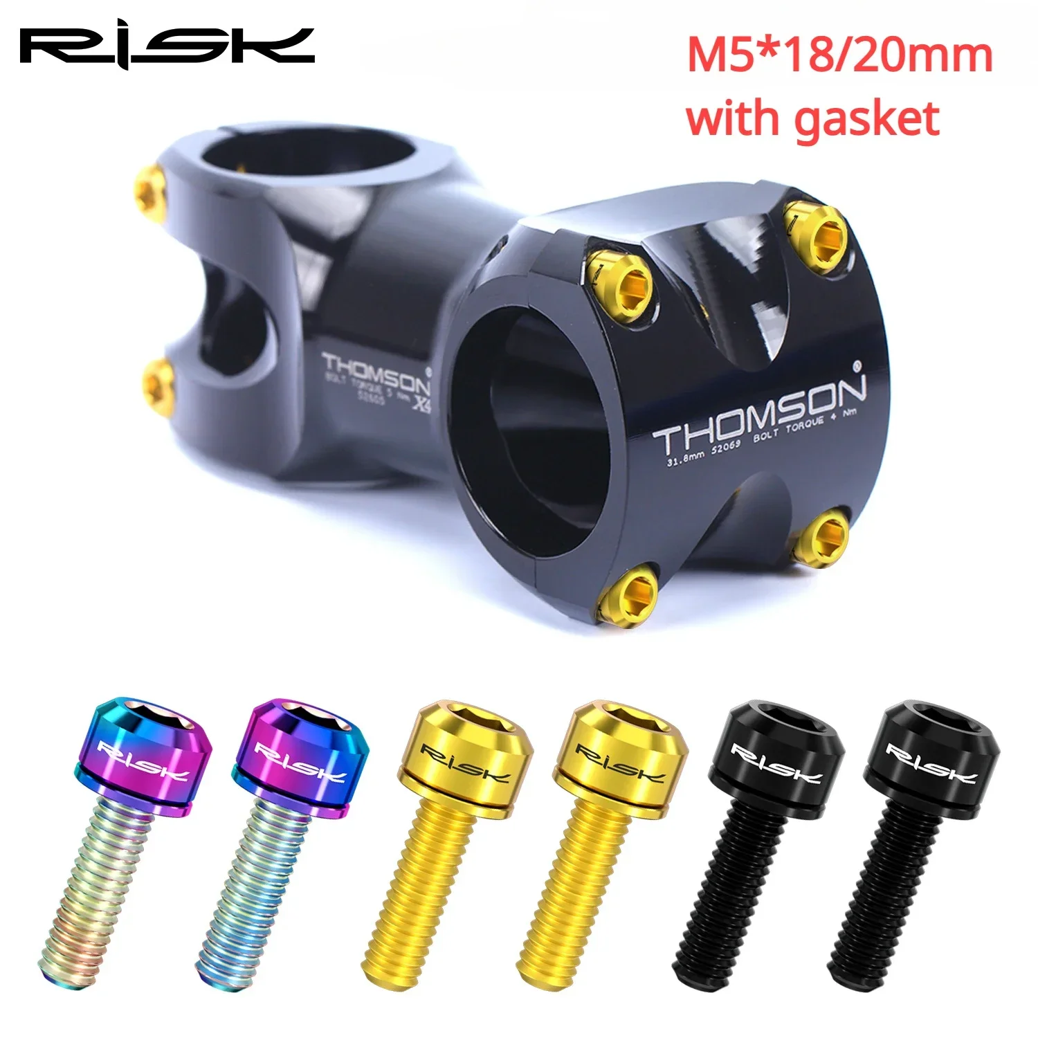 

6 шт./коробка, крепежные болты на руль велосипеда