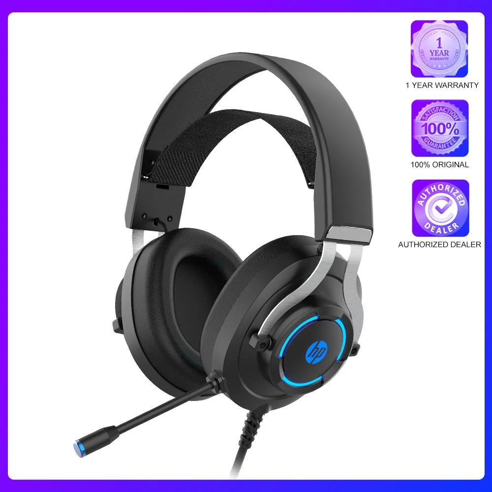 

Headset gamer h360g 7.1 virtual surround usb2. 0, gaming headset with microphone light led 50mm speaker for pc and notebook