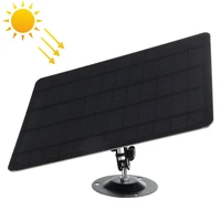 10w solar panel solar battery charger with micro usb charge for ip camera cctv outdoors cam such as eufy reolink zumimall etc
