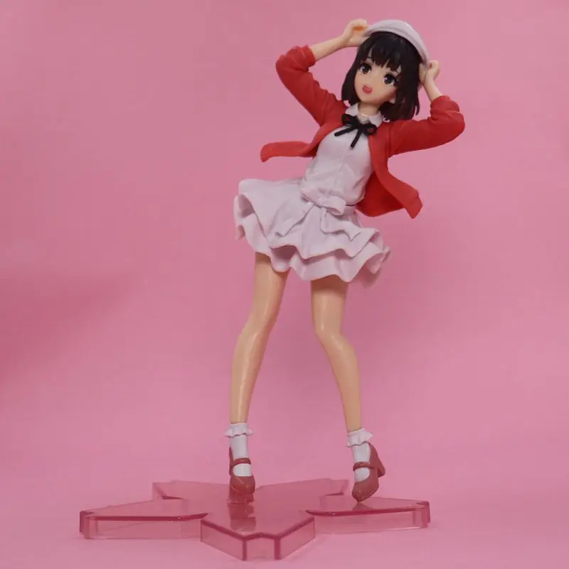 

Новая модель куклы, как поднять скучную девушку, Красная Вязаная рубашка, статуэтки Megumi Kato, украшение для автомобиля, игрушка в подарок