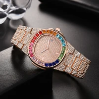 new business rhinestone watch for men sports mens watch top luxury clock male business quartz wristwatch relogio masculino