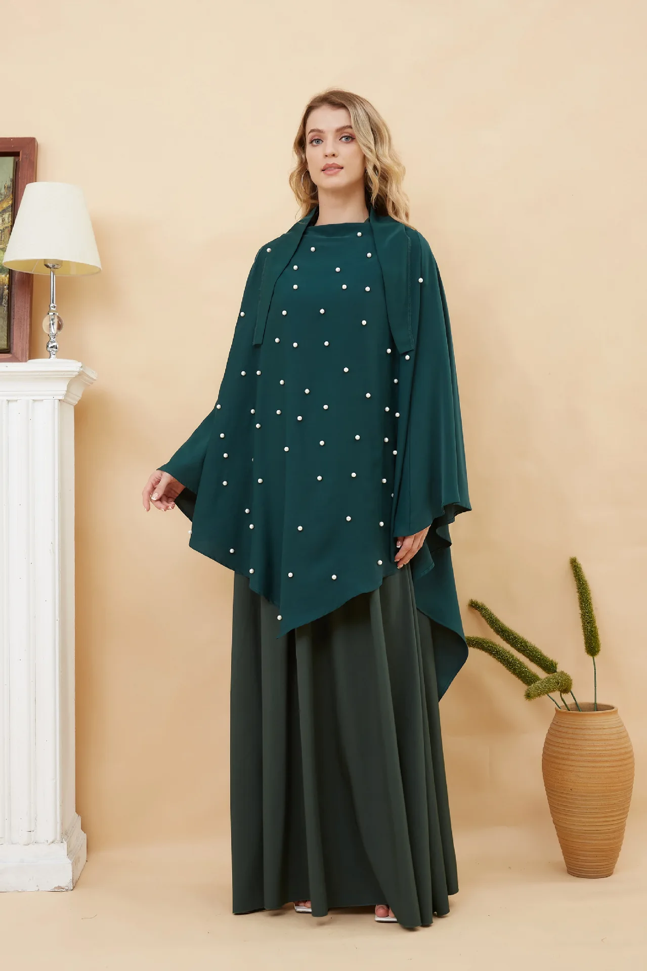 2023 New Muslim Women Prayer Dress Hijab Long Scarf Abaya Large Overhead Jilbab Clothing  hijab femme musulman