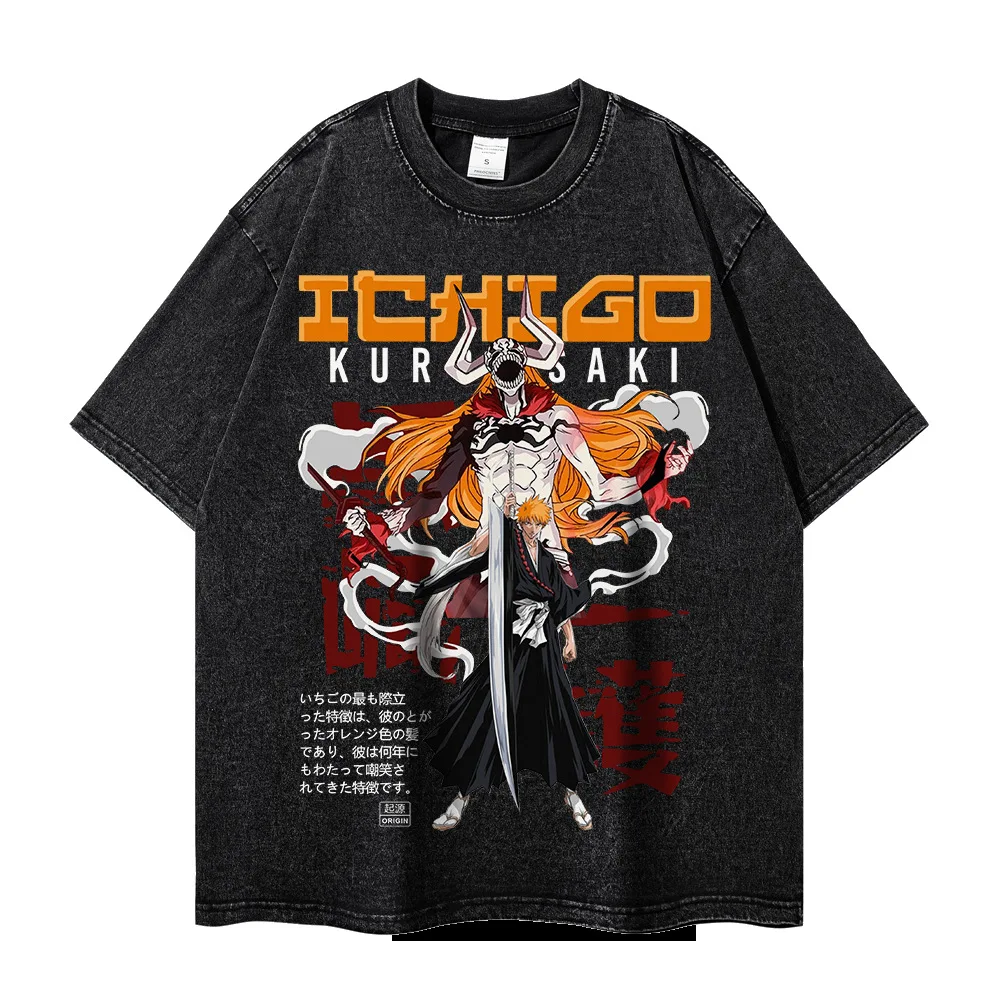 

Japanese Anime Sedana Theme Vintage Loose Short Sleeves