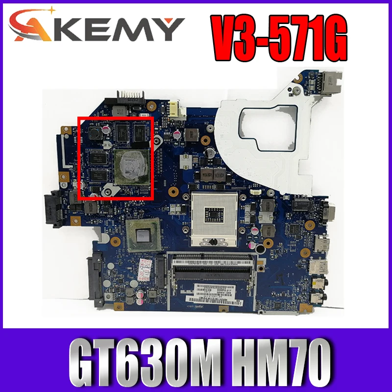 

For ACER macro E1-531 E1-531G V3-531 V3-531G 571G motherboard LA-7912P hm70 motherboard GT630M LA-7912P Mainboard