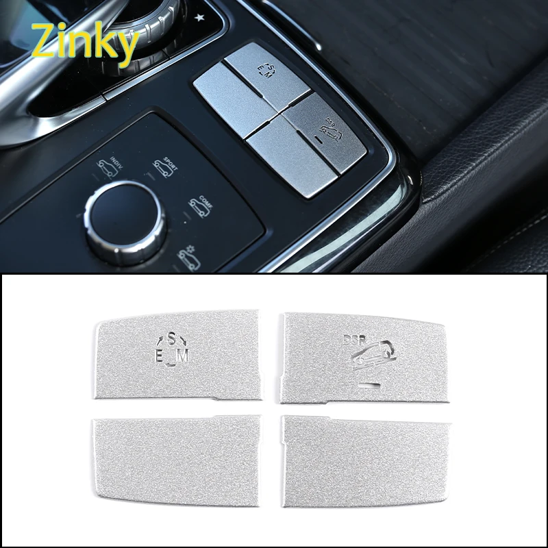 

Мультимедийная кнопка регулировки подвески автомобиля, декоративная наклейка, подходит для Mercedes Benz ML GL GLE GLS X166 W166 2012-2019