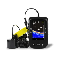 sonar fish finder 3 2 inch colorful screen cable 9m echo sounder chart plotter fish finder fishing probe for ice fishing sea