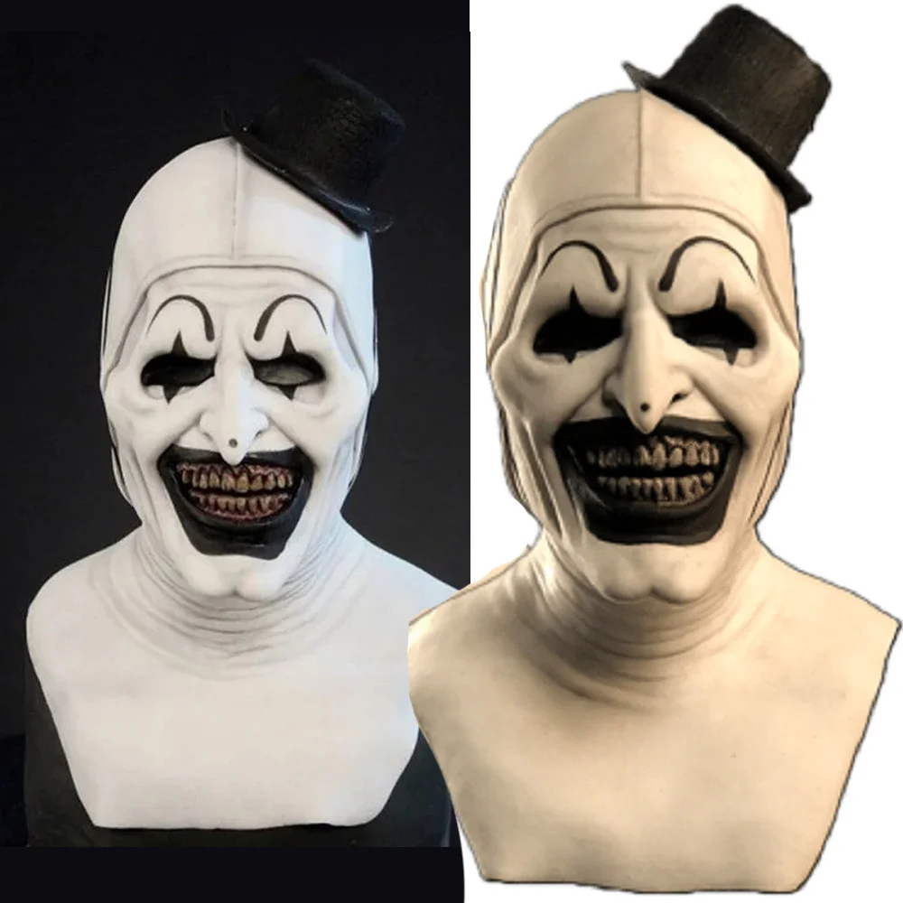 

Soul Breaking Clown Mask Halloween Makeup Ball Props Latex Horror Clown Headgear
