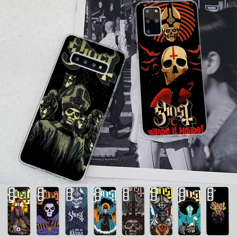 

Ghost Heavy Metal Vand Phone Case for Samsung S21 A10 for Redmi Note 7 9 for Huawei P30Pro Honor 8X 10i cover