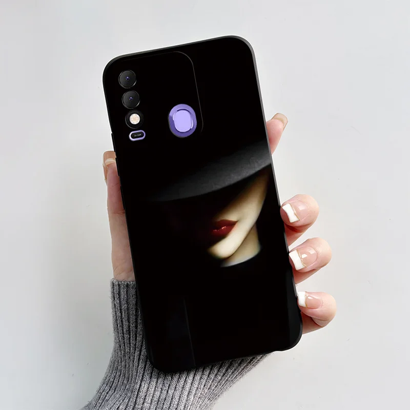 Чехол для Tecno Spark 8 чехол Spark8 Pro KG8 с милым любовным сердцем Мягкая силиконовая