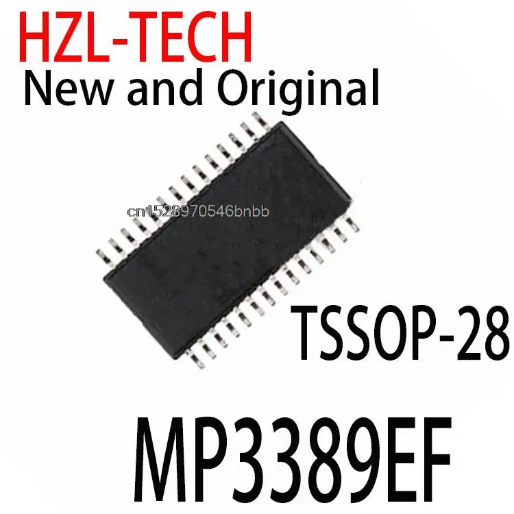 5 шт., новинка и оригинал, TSSOP28, фотовспышка, MP3389, оригинальный аутентичный ЖК-дисплей p, MP3389EF