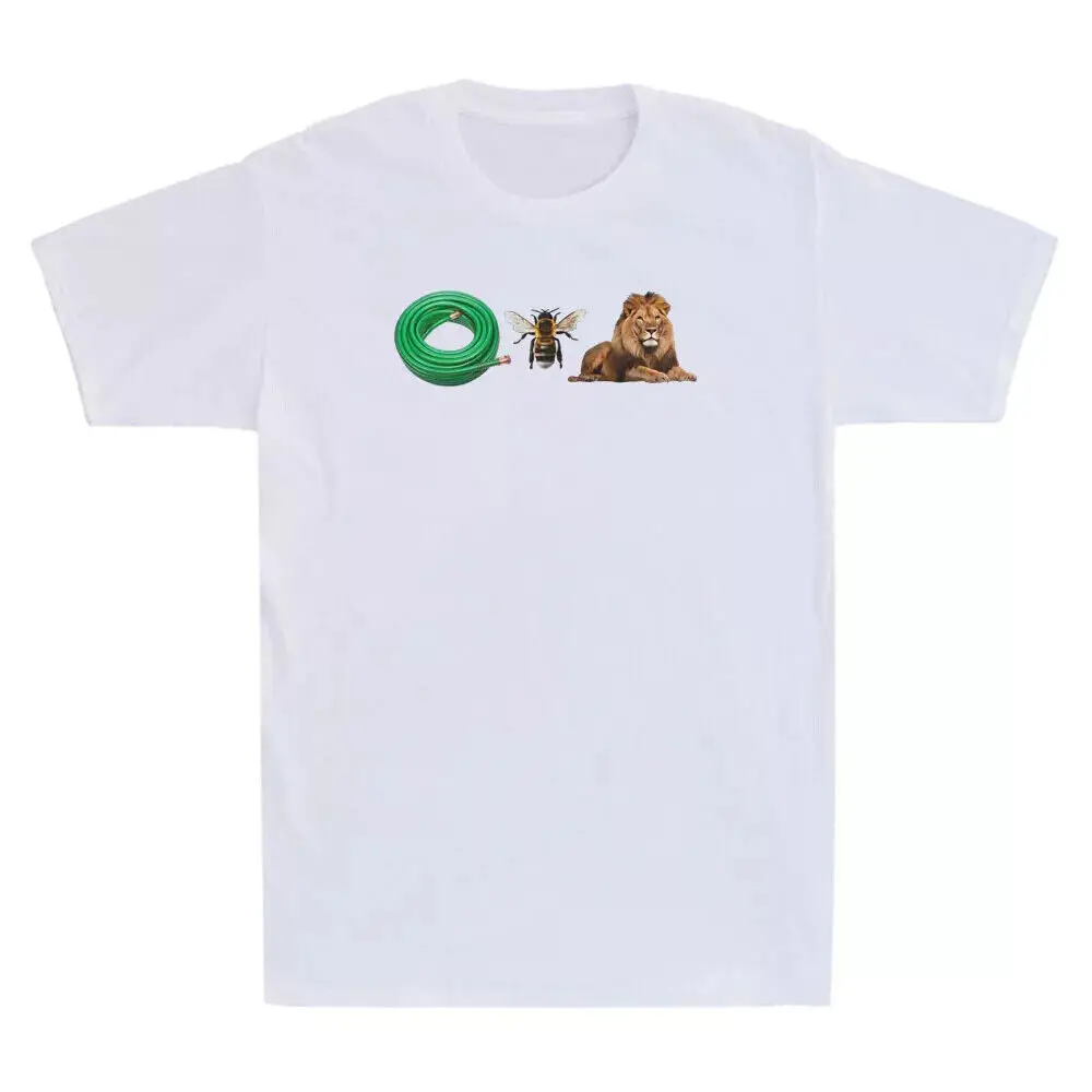 Футболка мужская с коротким рукавом смешная шутка изображением животных пчела
